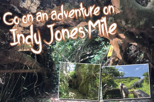 'Indy Jones Mile' a hiking adventure on Okinawa