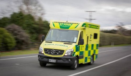 Firefighters cut injured person from vehicle after crash leaves one critically hurt