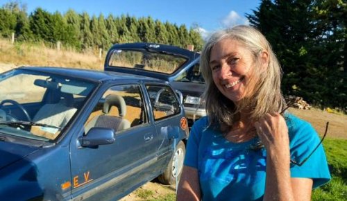 The granny who made her own electric vehicle