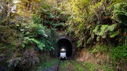 This railway track takes you on NZ's greatest adventure