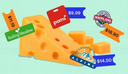 Why are we still paying for branded cheese when we can get double the non-branded for cheaper?