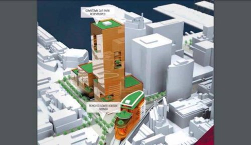 Auckland's new waterfront skyscraper edges closer to reality