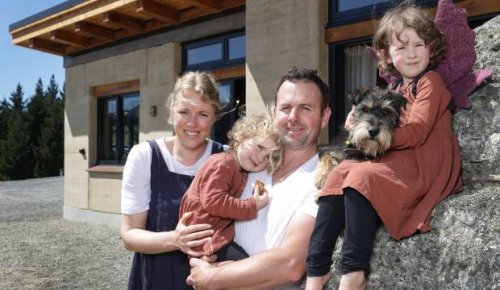 Grand Designs NZ: Young couple go off-grid with rammed-earth house
