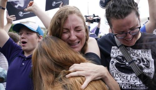 Elation and devastation: Protests rock US after abortion ruling is overturned