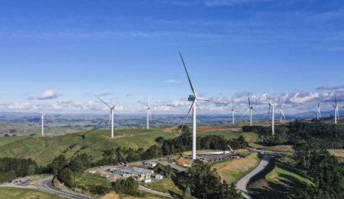 Turitea's first turbine catches a puff of wind to power up