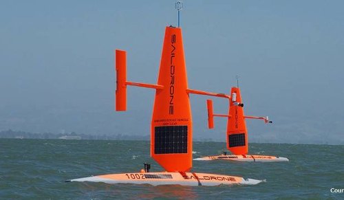 Drones roam oceans for climate data