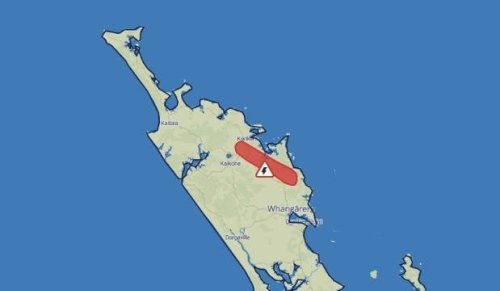 Severe thunderstorm warning for parts of Northland