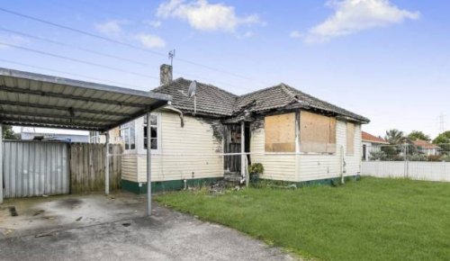 Million-dollar Auckland section goes for half price in 'fire sale' auction