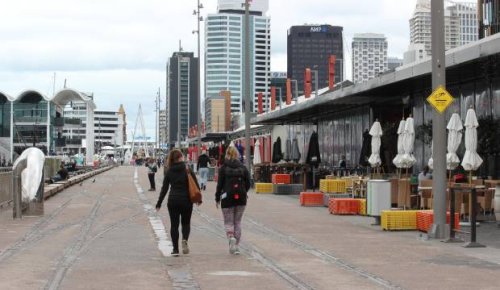 Multi-level strip could replace waterfront bar zone in Auckland's Wynyard Quarter