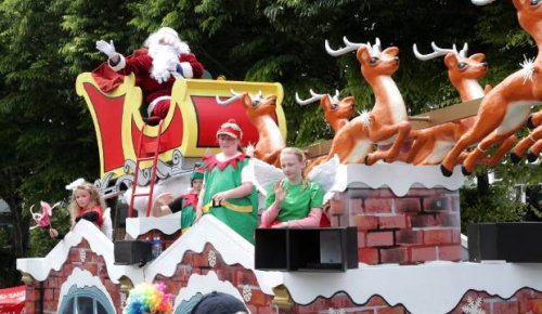 Santa Parade kick-starts region's Christmas festivities