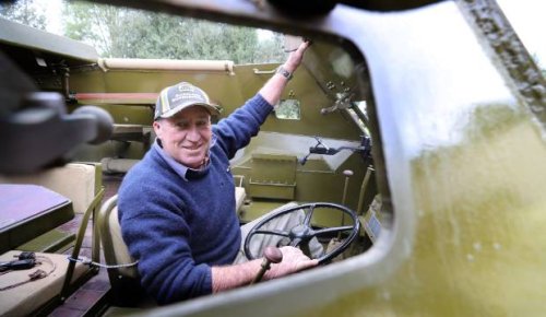 Timaru man's 'expensive' but fascinating hobby of collecting vintage military vehicles