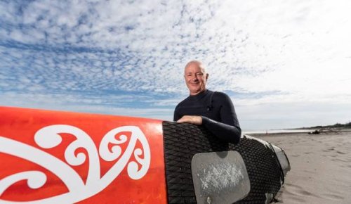 The Taranaki engineering teacher who has made an 'e-bike for surfers'
