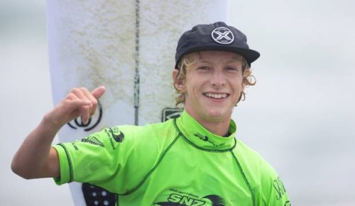Christchurch teen wins three titles, breaks record at national surf champs