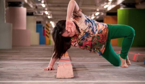 Movement Art Practice fills Christchurch Art gallery car park with dance