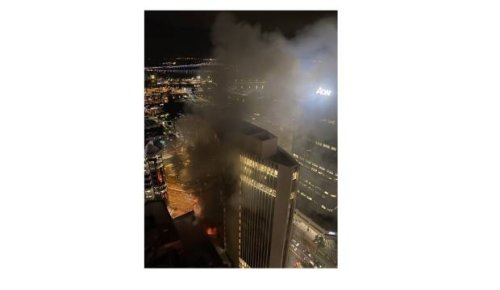 Fire in central Auckland high-rise that was under construction