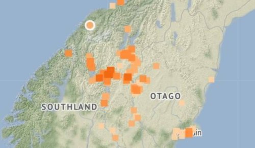 Magnitude 5.5 earthquake near Milford Sound shakes Central Otago awake