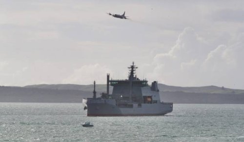Tonga volcano: Ash-covered runway could delay air force landing, navy to head north