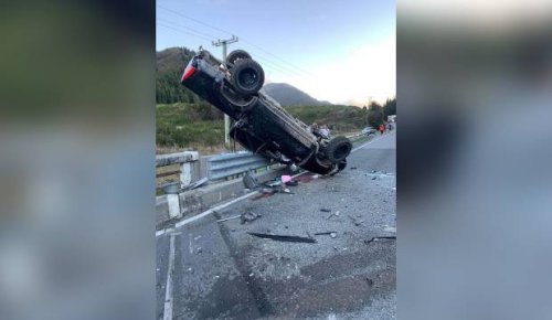 Family in SH7 crash feels 'lucky' to be alive