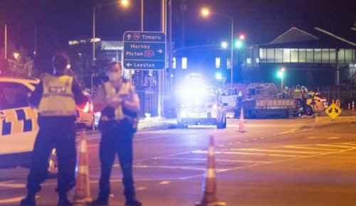 Two dead after car and ute crash in Hornby, Christchurch