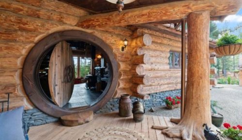 Inspired by The Lord of the Rings, this home took 12 years to build by hand