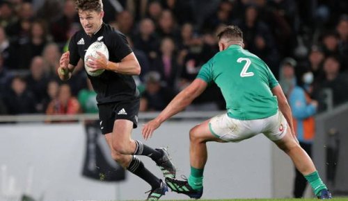 Beauden Barrett says All Blacks must improve breakdown, defence to stop Johnny Sexton 'wearing a dinner suit'