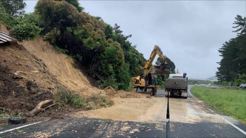 Blockages cleared from Wellington highways after wet day in the capital