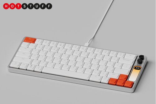 This mechanical keyboard might be Knob by name, but is stylish by nature