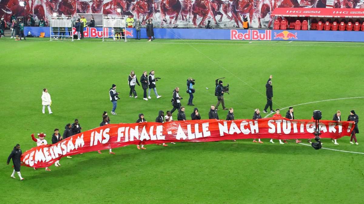 VfB Stuttgart im DFB-Pokal: Final-Tickets und billige Busfahrt - wie RB Leipzig den Gästeblock füllen will