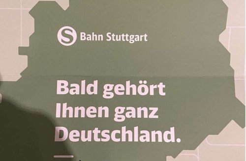 Panne bei Werbung für Deutschland-Ticket: Warum die S-Bahn einen Slogan zurückzieht