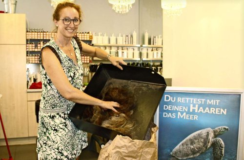 Umweltprojekt bei Friseur in Stuttgart: Wie Haare helfen, die Meere sauber zu halten