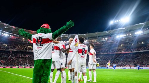 Bundesliga: Trotz Tabellenführung: Beim VfB bleiben alle "auf dem Boden"