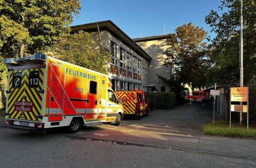 Realschule in Stuttgart: Lehrerin verhindert größeren Brand