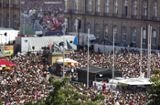 Public Viewing: Bleiben die VfB-Fans trocken?