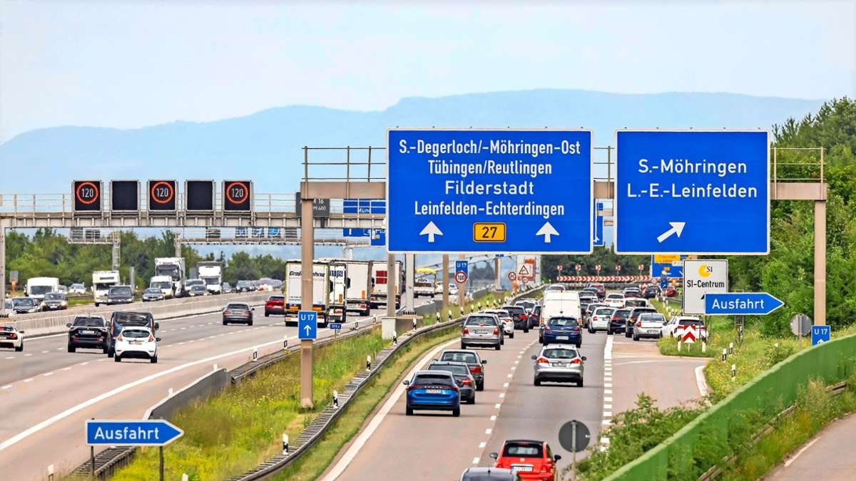 Staugefahr auf den Fildern: Das Echterdinger Ei wird zur Baustelle