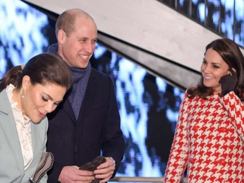 Auf Schloss Windsor: Prinz William und Prinzessin Kate empfangen schwedische Royals