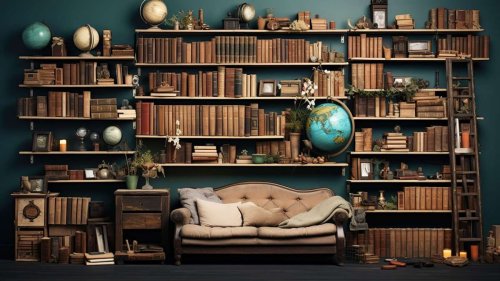 Einrichtungstrend Bookshelf-Wealth: Schöner Buchrücken zum Entzücken