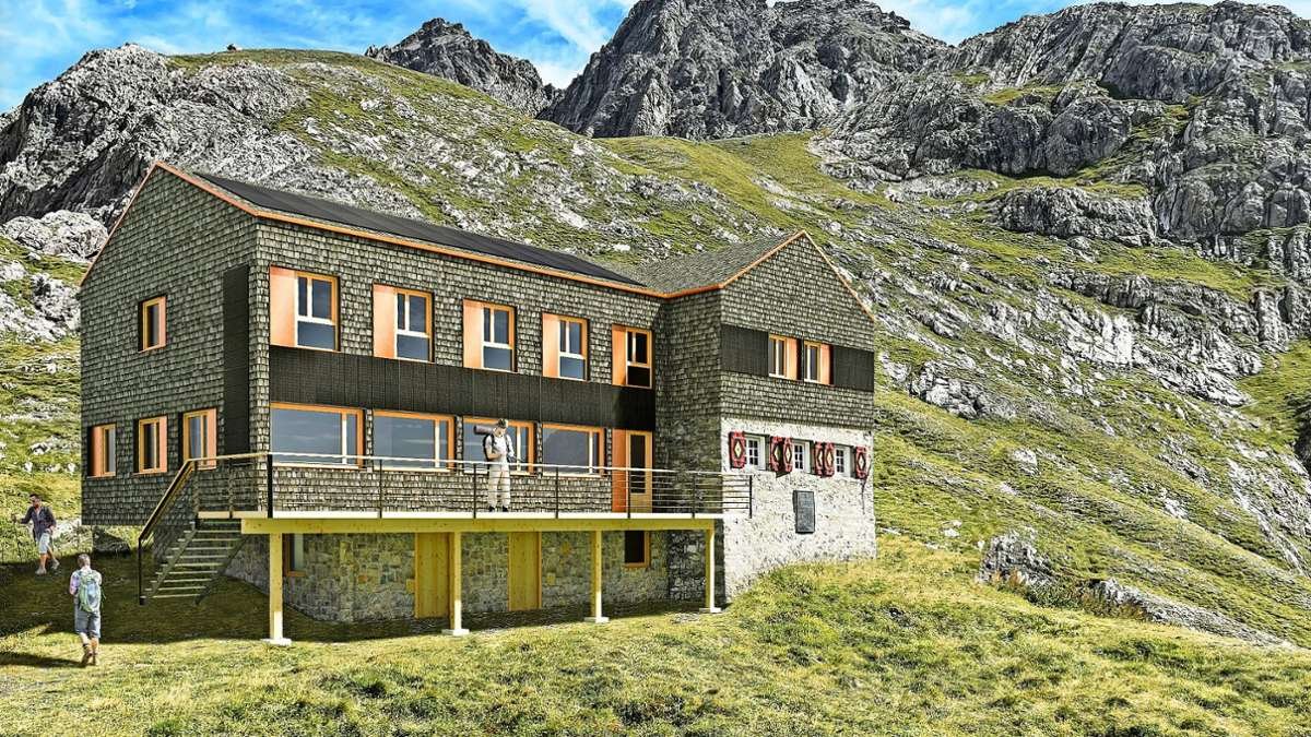 Leonberger Bergfreunde sind Hüttenpate: Millionenprojekt in hochalpiner Lage