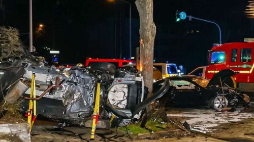 Tödlicher Verkehrsunfall in Ludwigsburg: Zwei unbeteiligte Frauen sterben bei mutmaßlichem Autorennen