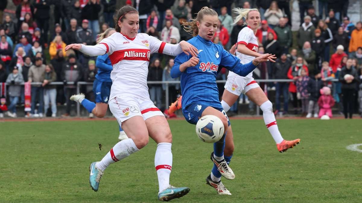 Remis gegen Verfolger Hoffenheim II: VfB-Frauen verpassen Vorentscheidung im Titelrennen