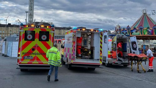 Unfall in Bayern: Fünf Verletzte bei Unfall mit Kettenkarussell auf Frühlingsfest