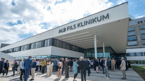 Alb-Fils-Klinikum eröffnet: Klinikneubau nach sechs Jahren Bauzeit eingeweiht