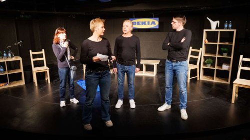 Schaubühne Sindelfingen im Theaterkeller: Wer hat das Zeug zum Manager?
