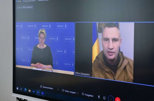 Schalte zwischen Giffey und „Klitschko“: Russisches Komiker-Duo veröffentlicht Video von Fake-Anruf