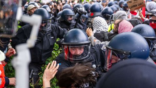 Berlin: Tumulte bei propalästinensischer Demo – Polizist schwer verletzt