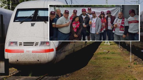 VfB Stuttgart im Pokalfinale: Nachtzug mit VfB-Fans fährt in die falsche Richtung