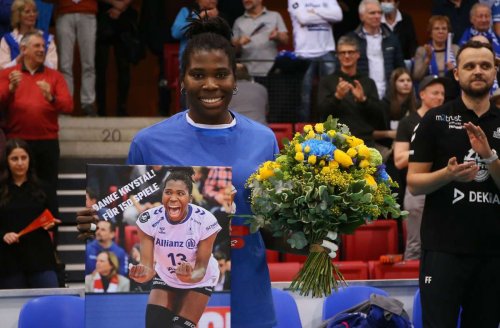 Volleyball-Bundesliga: Großer Bahnhof für Krystal Rivers bei Allianz MTV Stuttgart