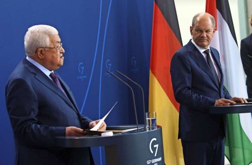 Palästinenserpräsident: Scholz’ Sprecher nimmt Eklat im Kanzleramt auf seine Kappe