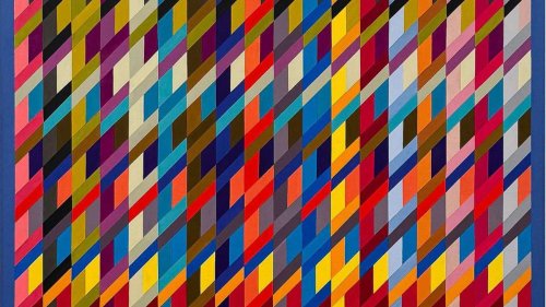 Galerie Schlichtenmaier: Mit Anton Stankowskis wehenden Farbfahnen ins Kunst-Glück