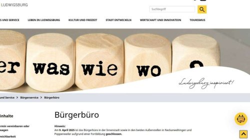 Stadt Ludwigsburg setzt KI ein: Bürger können sich Fragen von Chatbot beantworten lassen
