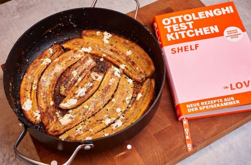Nachgekocht von Yotam Ottolenghi: Gegrillte Miso-Bananen